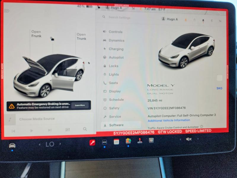 Продаж на аукціоні авто 2021 Tesla Model Y, vin: 5YJYGDEE2MF086476, номер лоту: 55406776