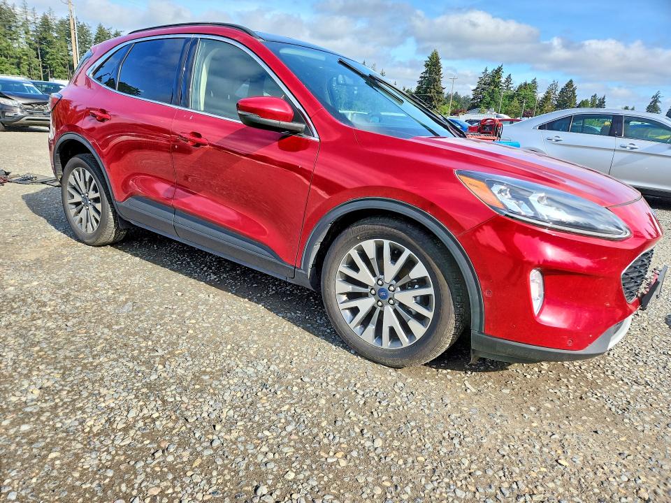 53466626 :رقم المزاد ، 1FMCU9DZ7LUB71173 vin ، 2020 Ford Escape مزاد بيع