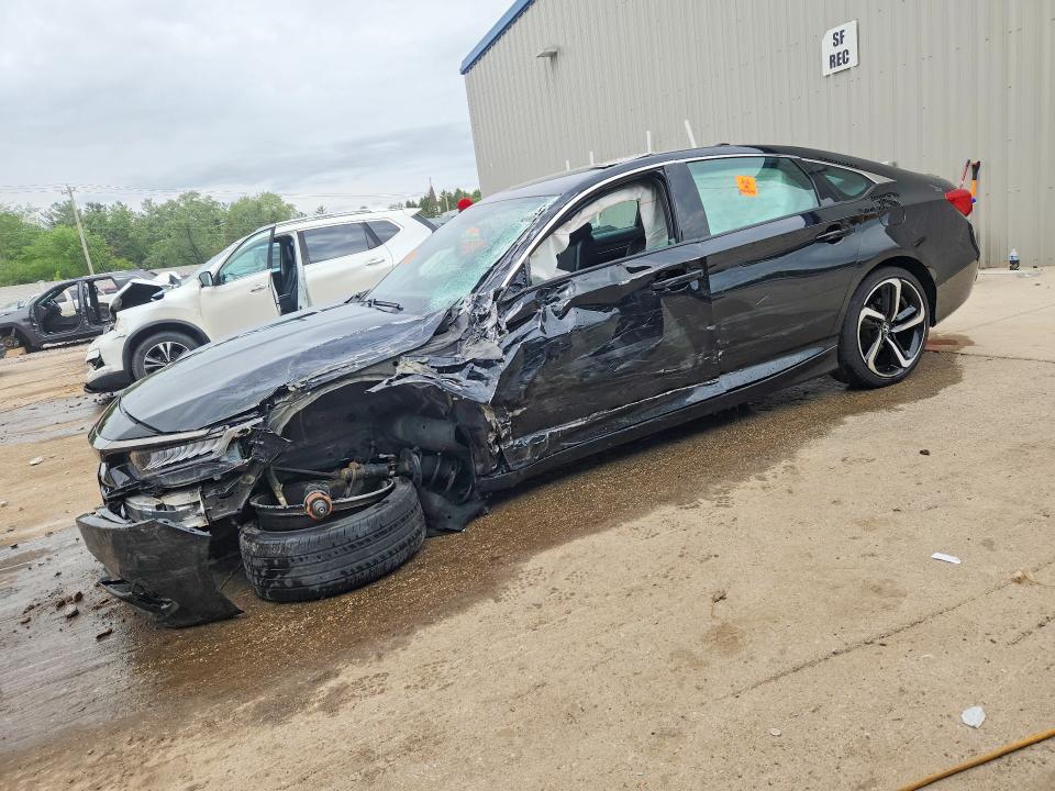 54637536 :رقم المزاد ، 1HGCV1F35NA101866 vin ، 2022 Honda Accord مزاد بيع