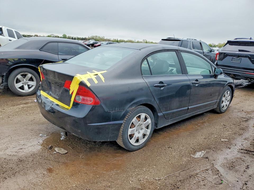 51816336 :رقم المزاد ، 1HGFA16598L008576 vin ، 2008 Honda Civic مزاد بيع