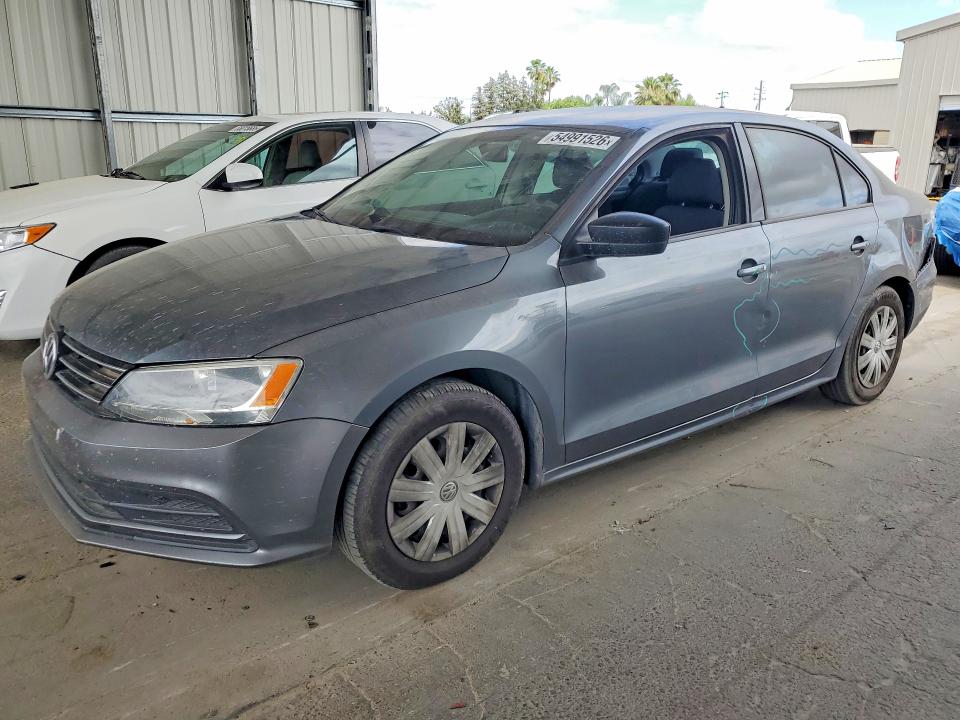 54991526 :رقم المزاد ، 3VW1K7AJ1FM254480 vin ، 2015 Volkswagen Jetta مزاد بيع