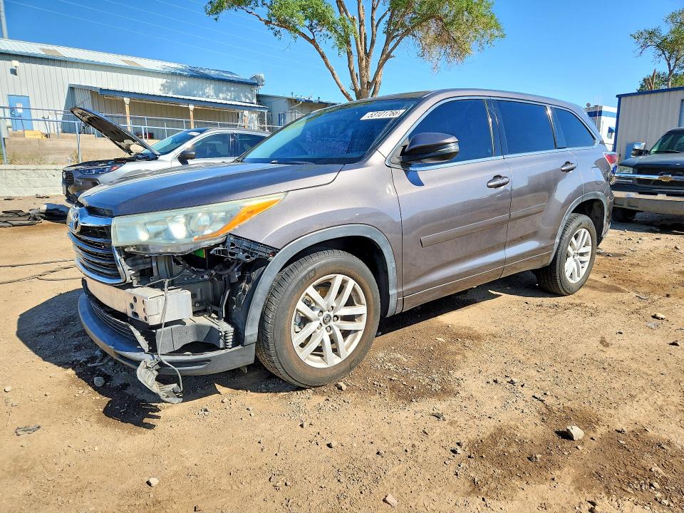 Auction sale of the 2016 Toyota Highlander, vin: 5TDZKRFH4GS128543, lot number: 53101766