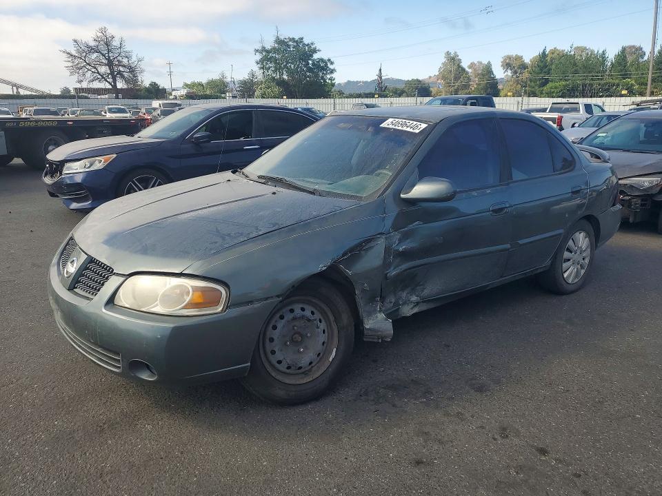 2004 Nissan Sentra მანქანა იყიდება აუქციონზე, vin: 3N1CB51A84L561392, აუქციონის ნომერი: 54696446