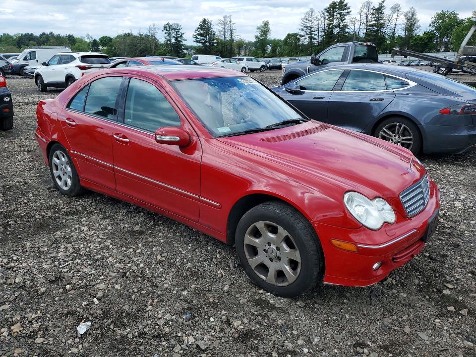 53756206 :رقم المزاد ، WDBRF56HX6F740496 vin ، 2006 Mercedes-benz C مزاد بيع