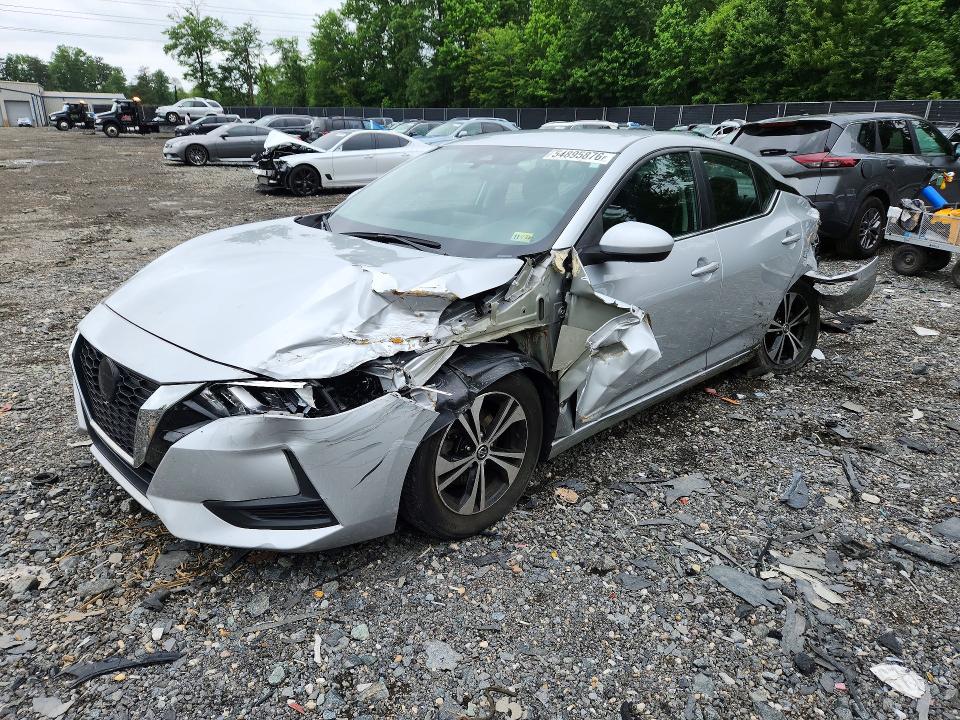 Продажа на аукционе авто 2022 Nissan Sentra, vin: 3N1AB8CV6NY245535, номер лота: 54895876