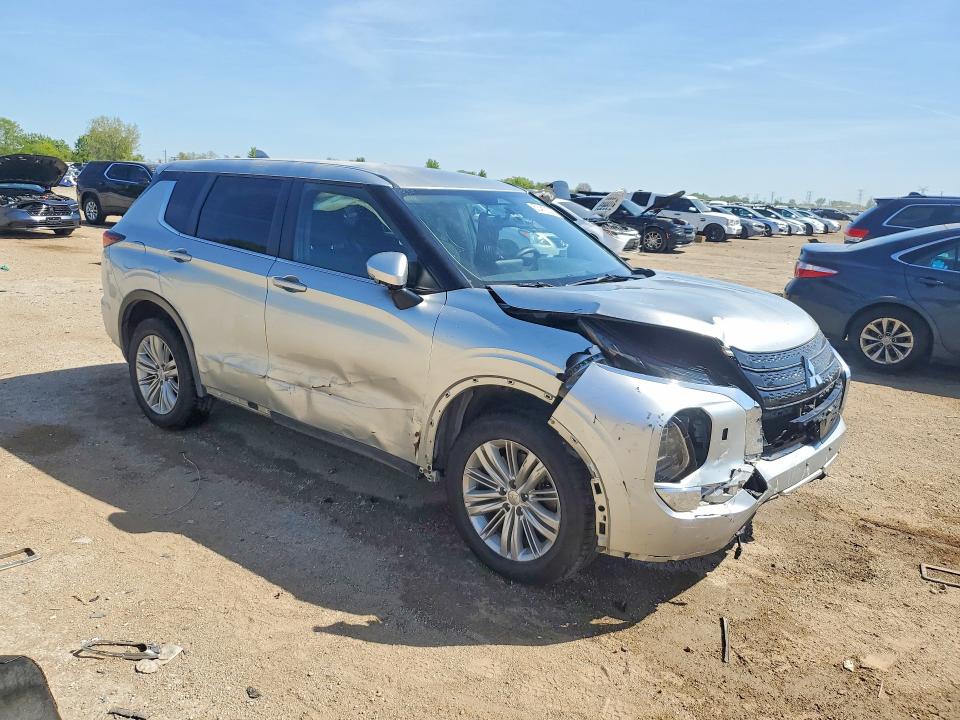 2022 Mitsubishi Outlander მანქანა იყიდება აუქციონზე, vin: JA4J4TA80NZ044656, აუქციონის ნომერი: 53410336