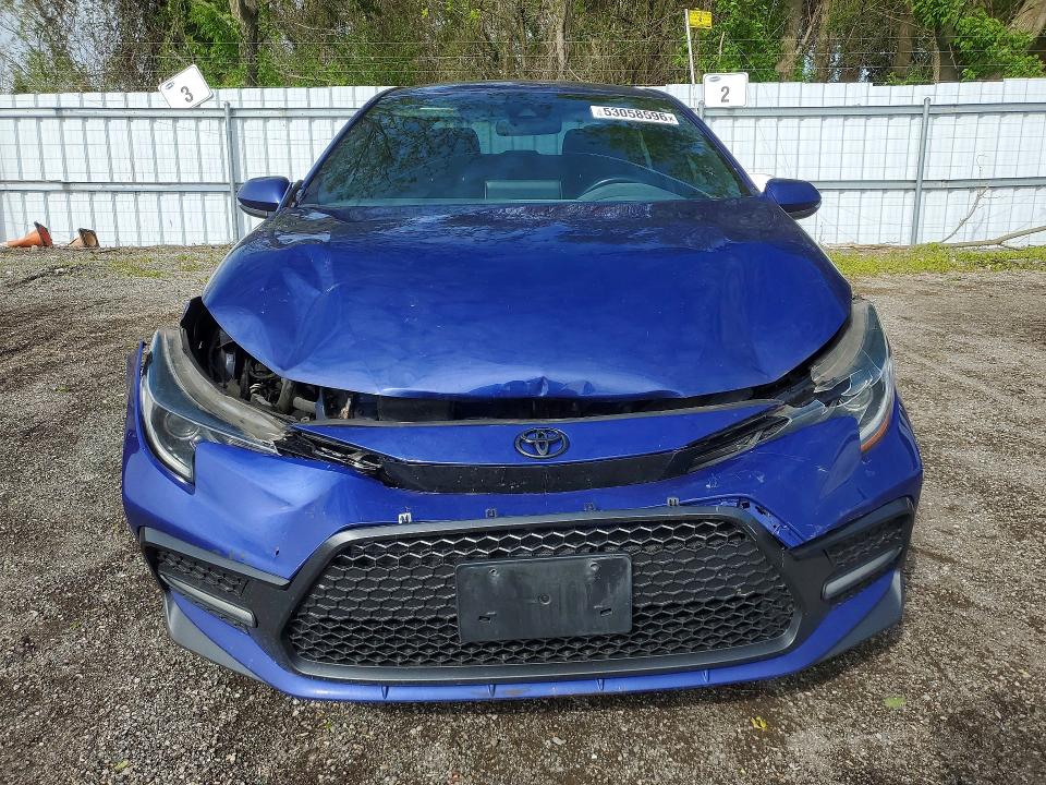 Продаж на аукціоні авто 2021 Toyota Corolla, vin: 5YFB4MBE3MP093203, номер лоту: 53058596