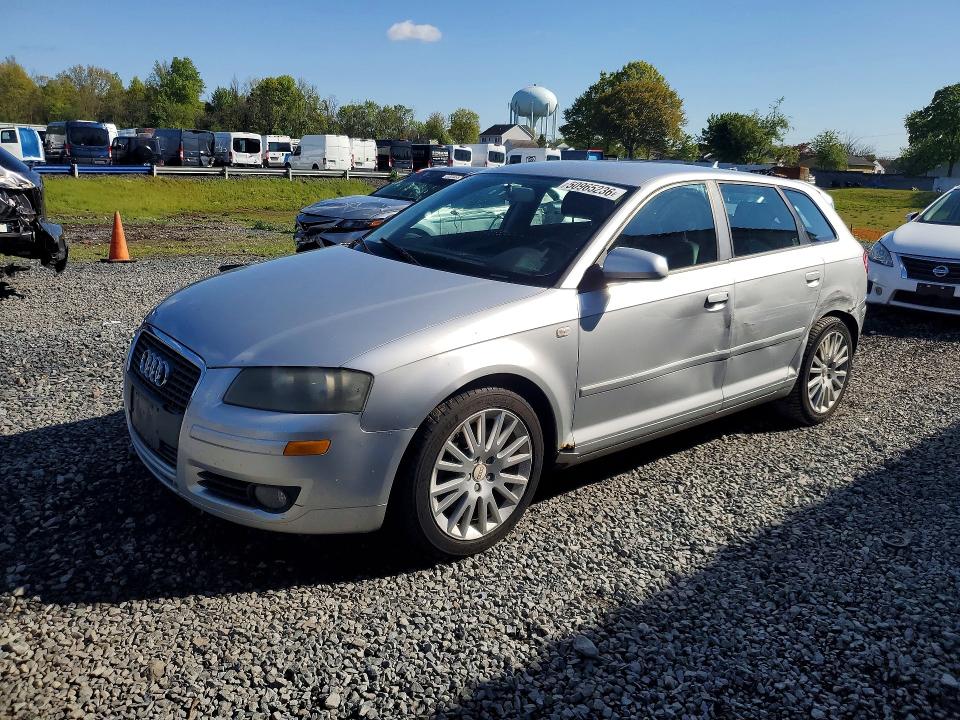 2007 Audi A3 მანქანა იყიდება აუქციონზე, vin: WAUNF78P87A084956, აუქციონის ნომერი: 50965236