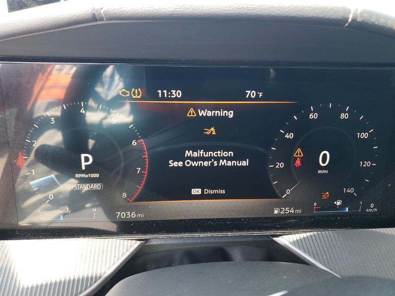 Aukcja sprzedaży 2025 Nissan Murano, vin: 5N1AZ3BS4SC141113, numer aukcji: 54646616