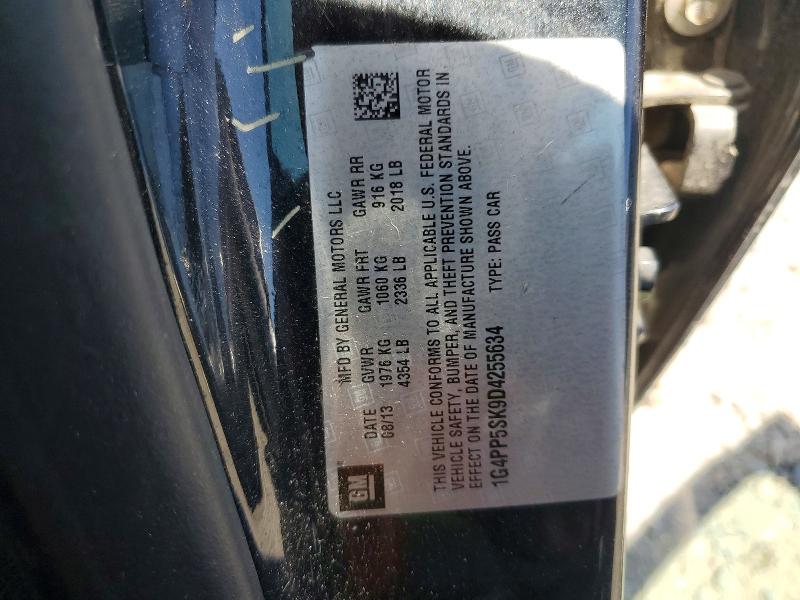 Продаж на аукціоні авто 2013 Buick Verano, vin: 1G4PP5SK9D4255634, номер лоту: 53275536