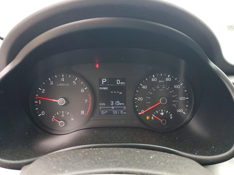 2021 Kia Rio მანქანა იყიდება აუქციონზე, vin: 3KPA24AD8ME430766, აუქციონის ნომერი: 52271836