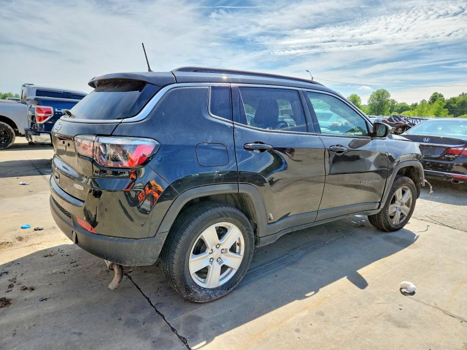 2022 Jeep Compass მანქანა იყიდება აუქციონზე, vin: 3C4NJDBB8NT134726, აუქციონის ნომერი: 52716076