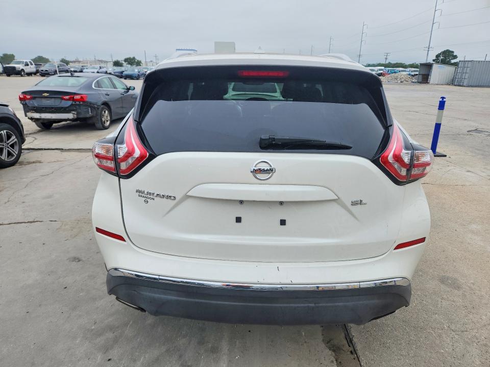 2016 Nissan Murano მანქანა იყიდება აუქციონზე, vin: 5N1AZ2MG3GN126276, აუქციონის ნომერი: 52854526