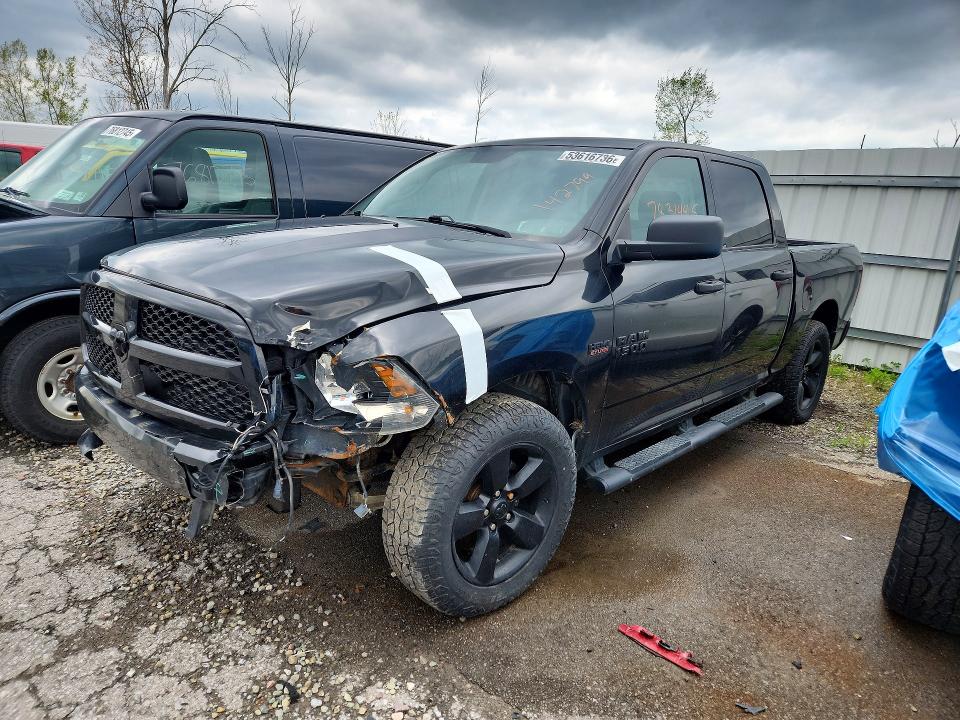 2018 Ram 1500 მანქანა იყიდება აუქციონზე, vin: 1C6RR7KTXJS142799, აუქციონის ნომერი: 53616736