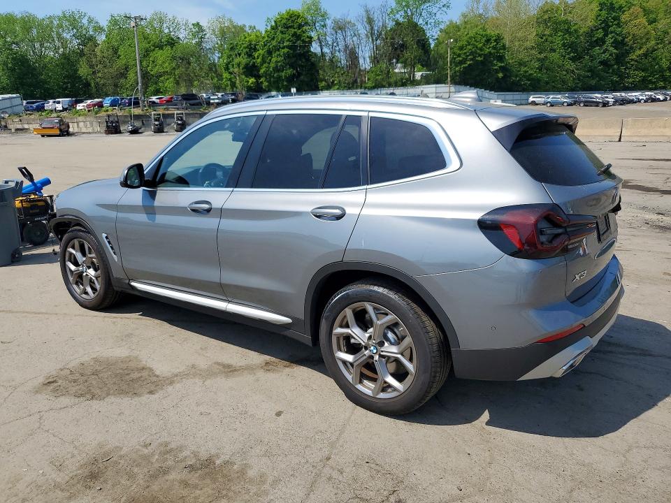 2024 Bmw X3 მანქანა იყიდება აუქციონზე, vin: WBX57DP0XRN308987, აუქციონის ნომერი: 54145696