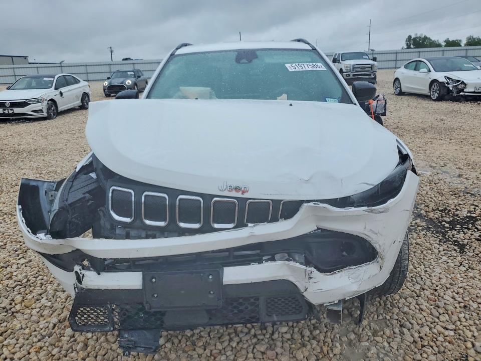 2022 Jeep Compass მანქანა იყიდება აუქციონზე, vin: 3C4NJDBB8NT217072, აუქციონის ნომერი: 51977586