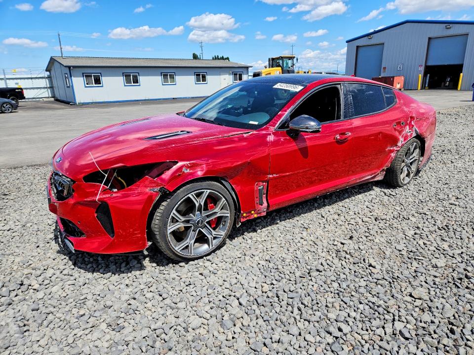 2018 Kia Stinger მანქანა იყიდება აუქციონზე, vin: KNAE45LC7J6030086, აუქციონის ნომერი: 54258996