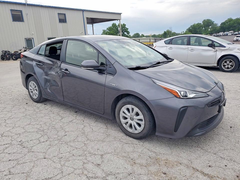 2019 Toyota Prius მანქანა იყიდება აუქციონზე, vin: JTDKARFU3K3069626, აუქციონის ნომერი: 53079606