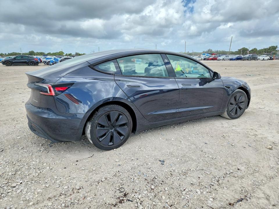 2025 Tesla Model 3 მანქანა იყიდება აუქციონზე, vin: 5YJ3E1EB8SF941490, აუქციონის ნომერი: 54946646