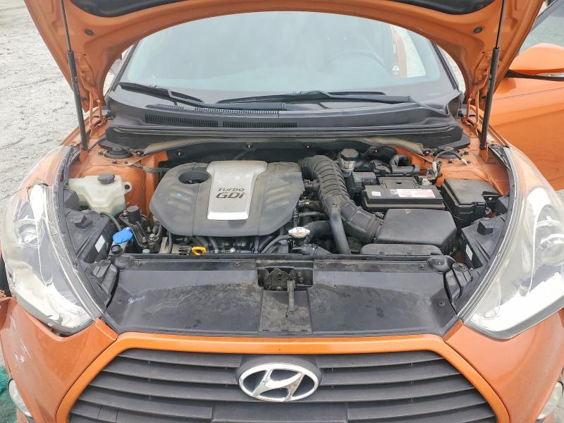 2014 Hyundai Veloster 3dr მანქანა იყიდება აუქციონზე, vin: KMHTC6AE6EU192618, აუქციონის ნომერი: 53010716