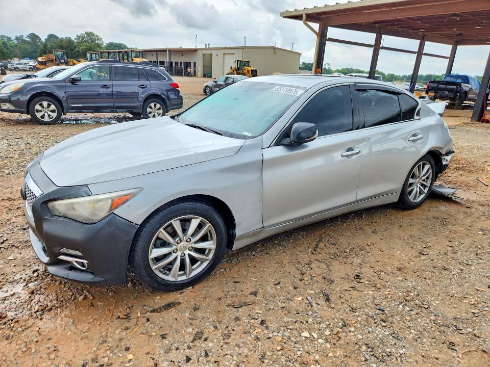 Продаж на аукціоні авто 2014 Infiniti Q50 Hybrid, vin: JN1AV7AR4EM701333, номер лоту: 55318926