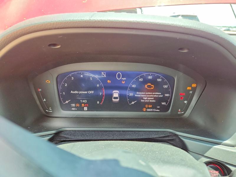 2023 Honda Accord მანქანა იყიდება აუქციონზე, vin: 1HGCY1F38PA061048, აუქციონის ნომერი: 54318706