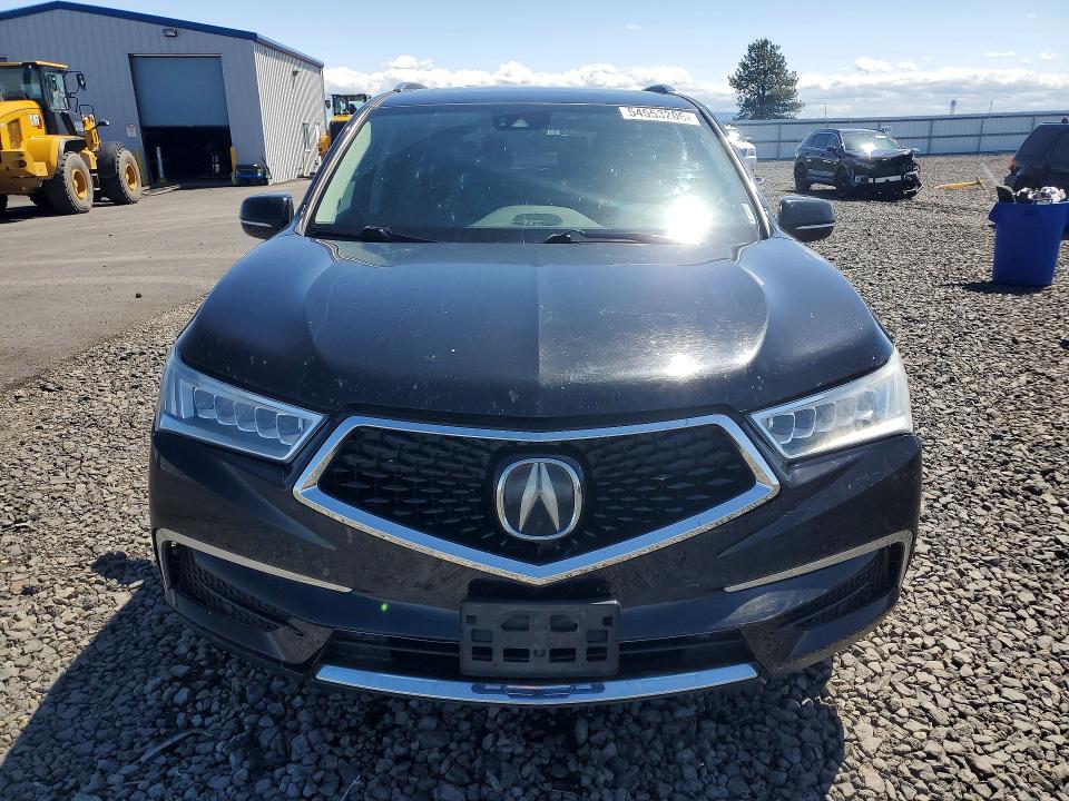 54553206 :رقم المزاد ، 5FRYD4H52HB027386 vin ، 2017 Acura Mdx مزاد بيع
