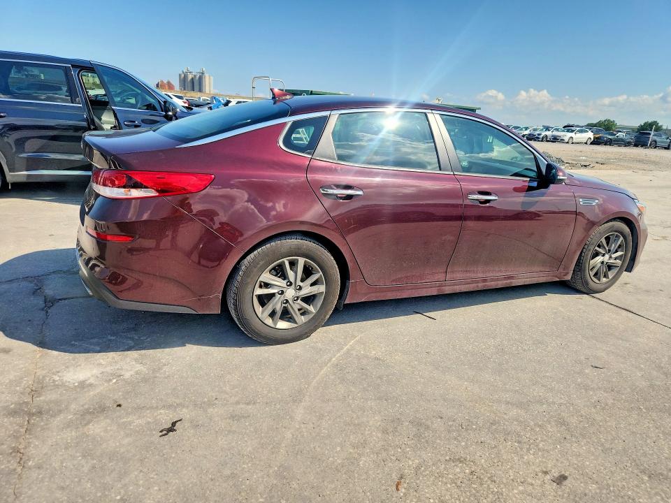 53356316 :رقم المزاد ، 5XXGT4L34KG350820 vin ، 2019 Kia Optima مزاد بيع