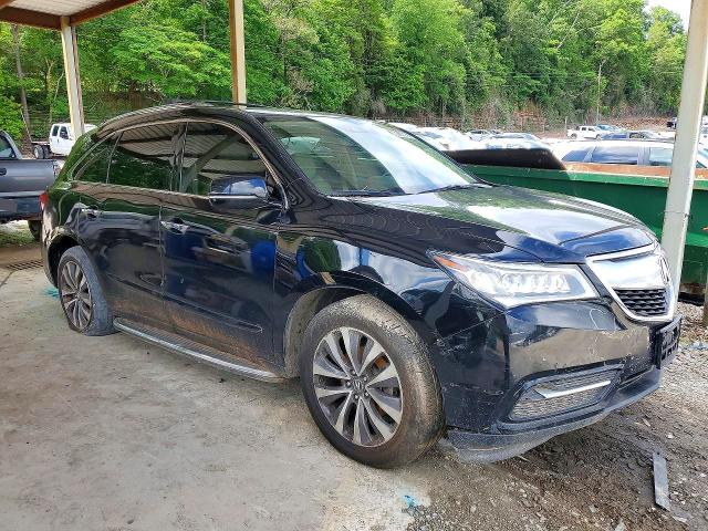 52870136 :رقم المزاد ، 5FRYD4H42GB025501 vin ، 2016 Acura Mdx مزاد بيع