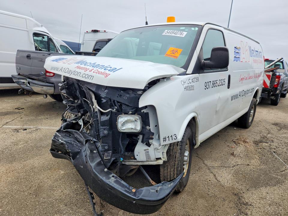 Aukcja sprzedaży 2013 Chevrolet Express G3500, vin: 1GCZGTCB5D1119163, numer aukcji: 54494076