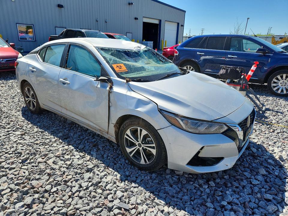 54826906 :رقم المزاد ، 3N1AB8CV4PY256326 vin ، 2023 Nissan Sentra مزاد بيع