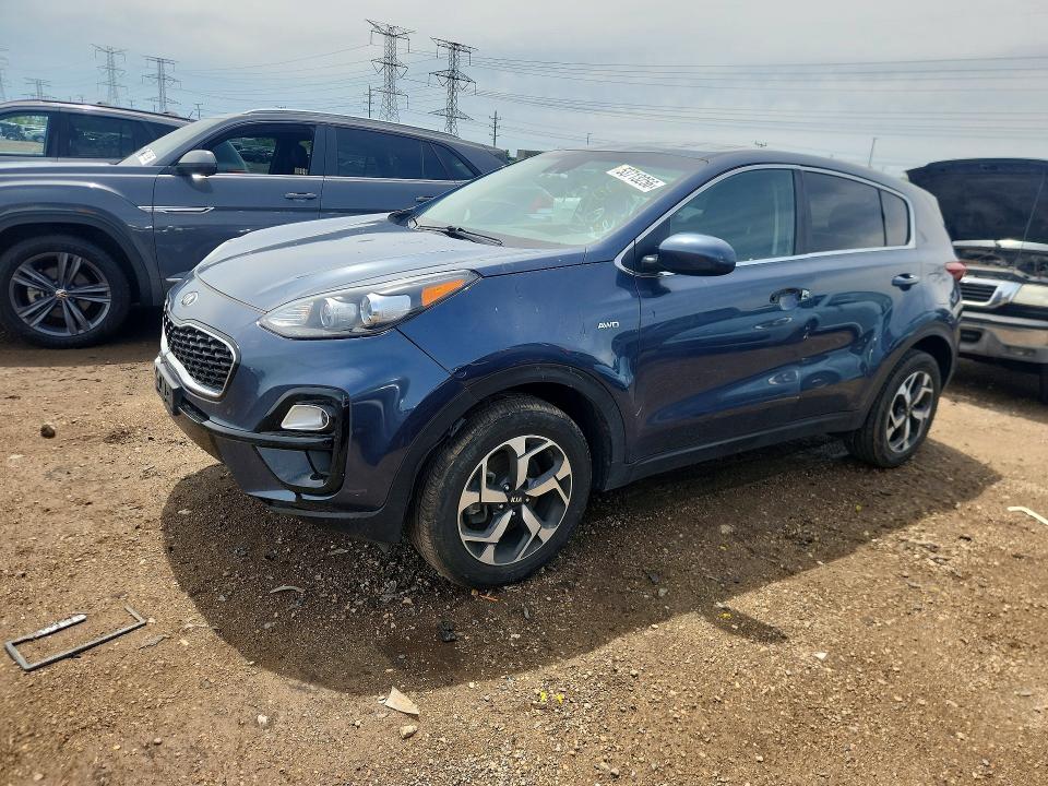 53713256 :رقم المزاد ، KNDPMCACXM7862541 vin ، 2021 Kia Sportage مزاد بيع