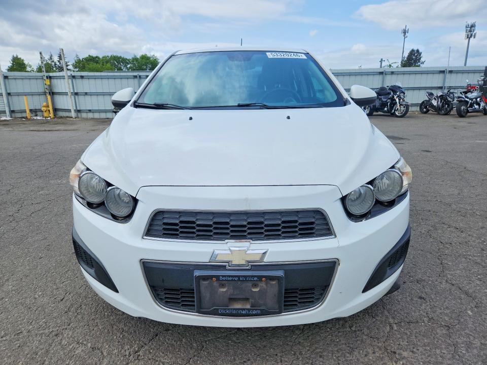 Продаж на аукціоні авто 2012 Chevrolet Sonic, vin: 1G1JC5SH5C4155046, номер лоту: 53320246