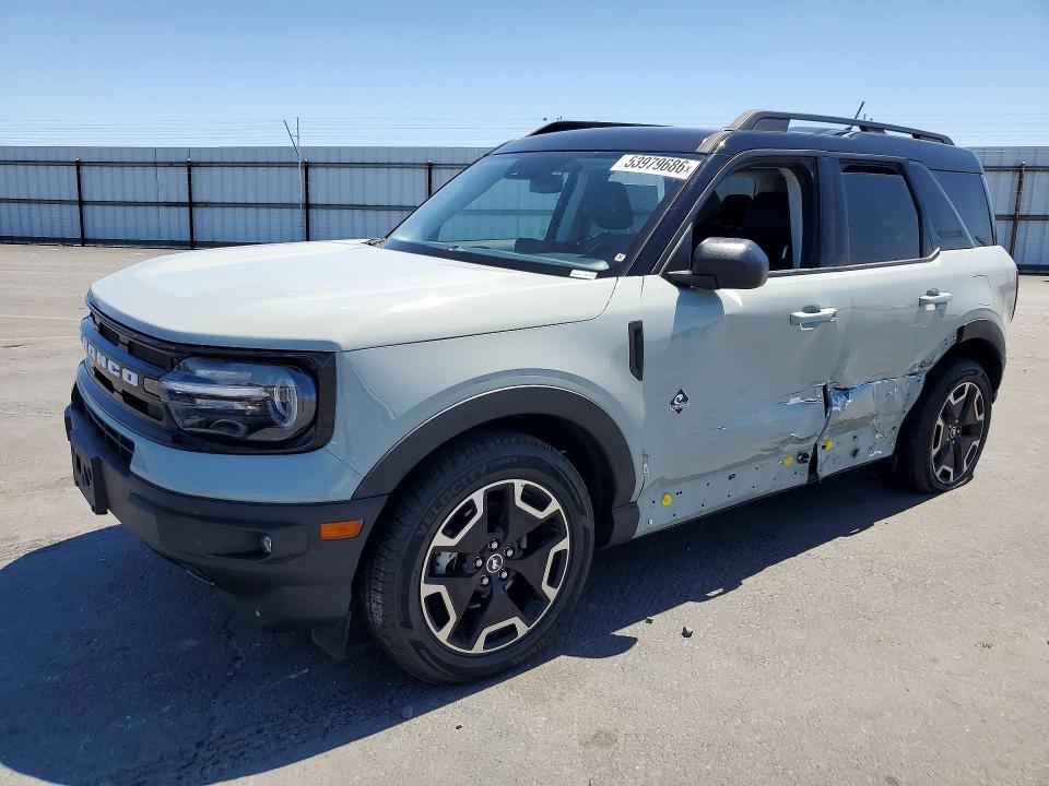 Продаж на аукціоні авто 2021 Ford Bronco Sport, vin: 3FMCR9C60MRA26624, номер лоту: 53979686