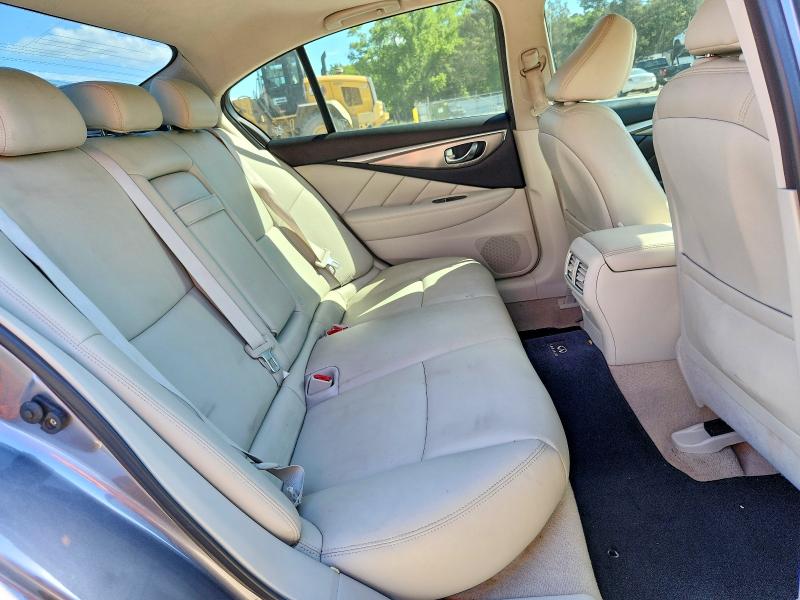 52719736 :رقم المزاد ، JN1BV7AP5EM689261 vin ، 2014 Infiniti Q50 مزاد بيع