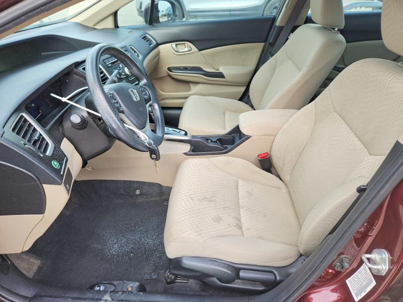 53628716 :رقم المزاد ، 19XFB2F50FE076174 vin ، 2015 Honda Civic مزاد بيع