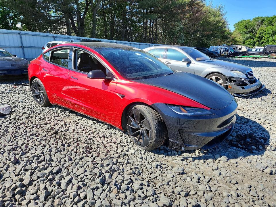 2024 Tesla Model 3 მანქანა იყიდება აუქციონზე, vin: 5YJ3E1ETXRF866035, აუქციონის ნომერი: 55202086