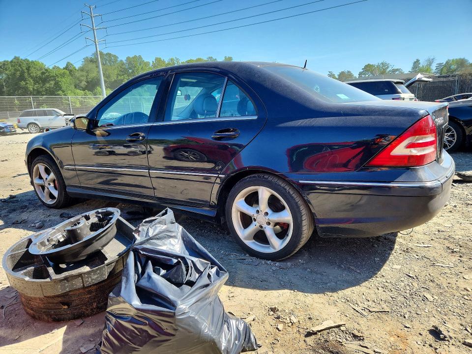 2005 Mercedes-benz C მანქანა იყიდება აუქციონზე, vin: WDBRF40J65F615595, აუქციონის ნომერი: 55157576