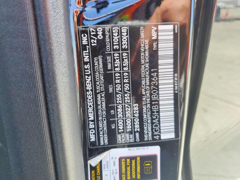 Продаж на аукціоні авто 2018 Mercedes-benz Gle, vin: 4JGDA5HB1JB073641, номер лоту: 55181236