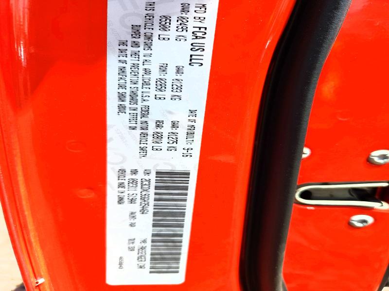 Aukcja sprzedaży 2016 Dodge Charger, vin: 2C3CDXL93GH354464, numer aukcji: 54696596