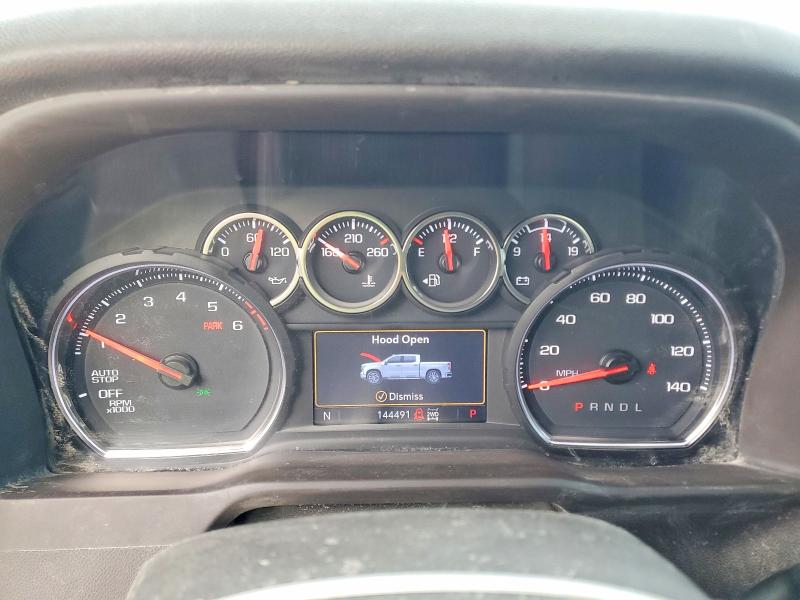 2022 Chevrolet Silverado Ltd მანქანა იყიდება აუქციონზე, vin: 3GCUYDED3NG123422, აუქციონის ნომერი: 52227646