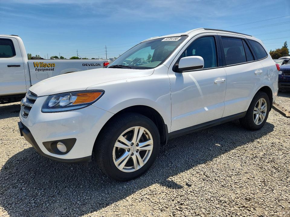53784156 :رقم المزاد ، 5XYZHDAG1CG132346 vin ، 2012 Hyundai Santa Fe مزاد بيع