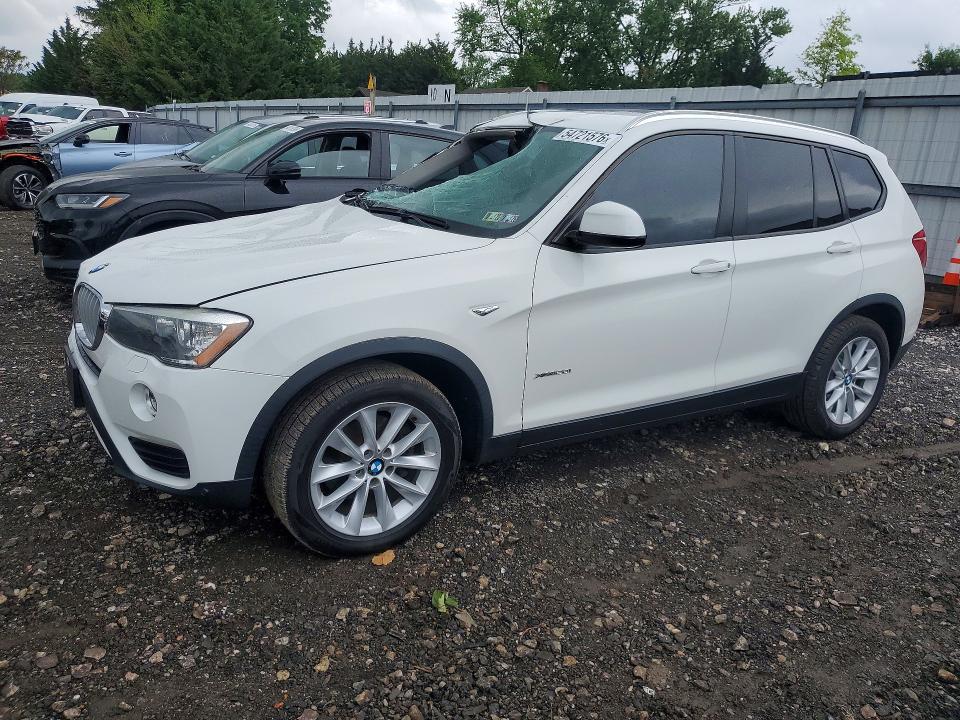 2016 Bmw X3 მანქანა იყიდება აუქციონზე, vin: 5UXWX9C5XG0D83880, აუქციონის ნომერი: 54721576
