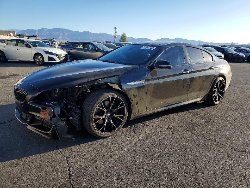 52541806 :رقم المزاد ، WBA6D0C56JG853031 vin ، 2018 Bmw 640 مزاد بيع