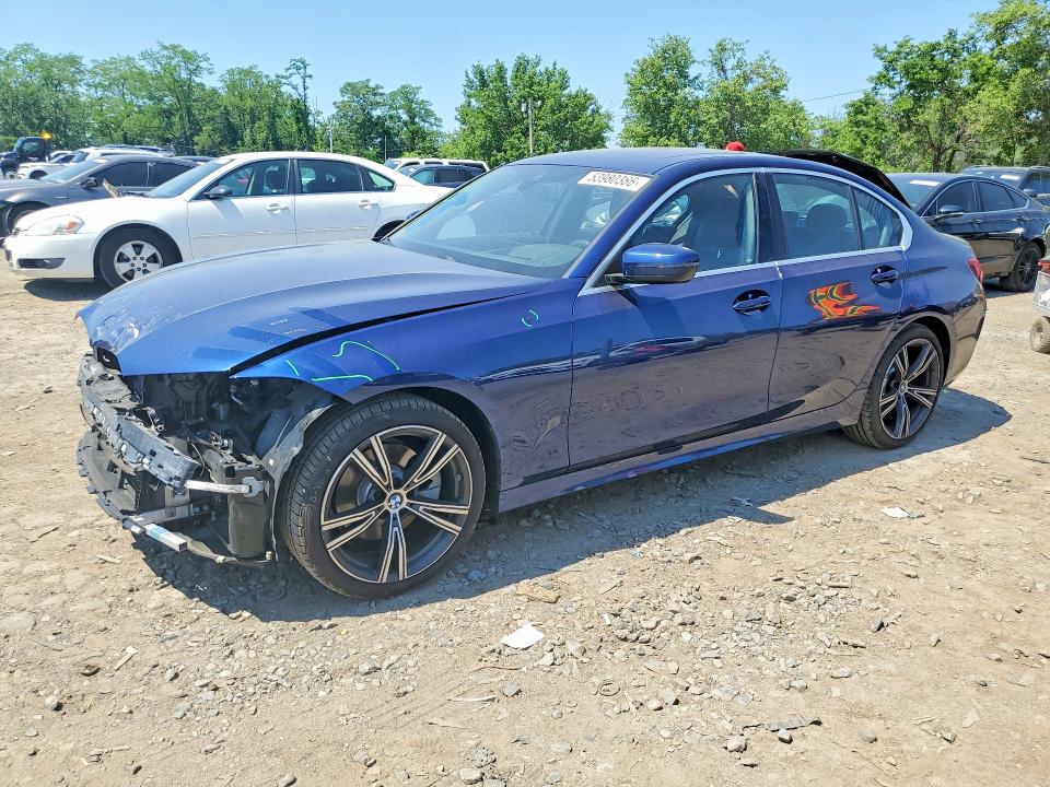 Aukcja sprzedaży 2019 Bmw 330xi, vin: WBA5R7C54KFH12006, numer aukcji: 53980386