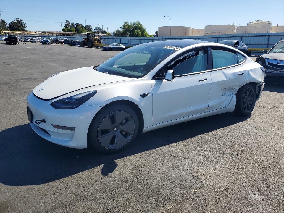 Aukcja sprzedaży 2021 Tesla Model 3, vin: 5YJ3E1EB7MF003967, numer aukcji: 54132126
