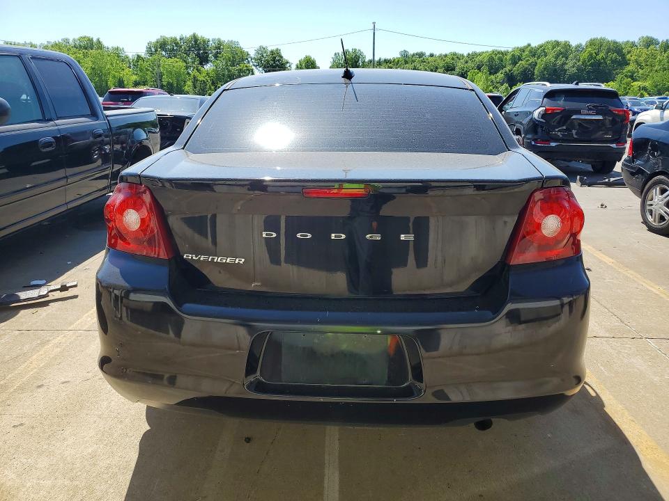 52814376 :رقم المزاد ، 1C3CDZAB7DN644517 vin ، 2013 Dodge Avenger مزاد بيع