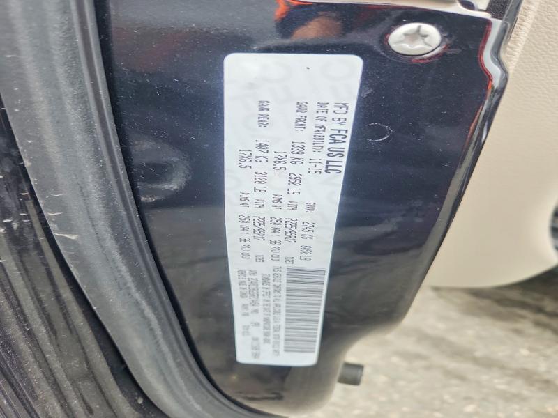 Продаж на аукціоні авто 2016 Chrysler Town & Country, vin: 2C4RC1BG2GR214454, номер лоту: 53562806