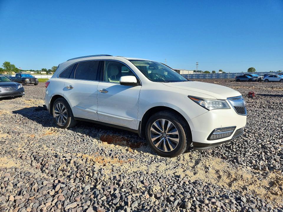 2015 Acura Mdx მანქანა იყიდება აუქციონზე, vin: 5FRYD3H40FB013078, აუქციონის ნომერი: 53357466