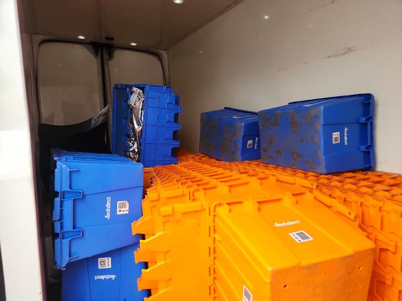 54870426 :رقم المزاد ، 1FTBW3UG1LKB81232 vin ، 2020 Ford Transit مزاد بيع